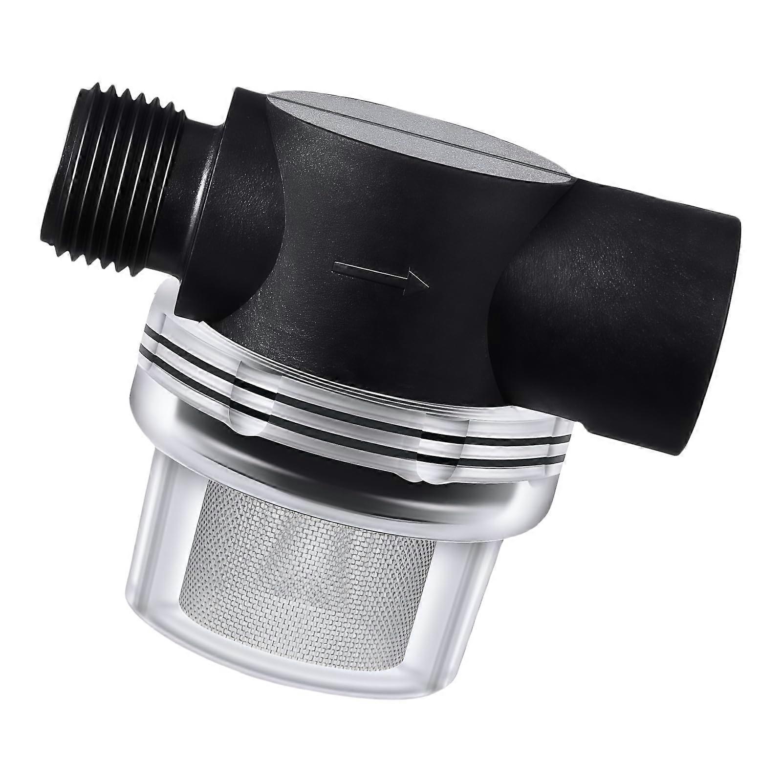 Efficiency Reusable Inline Water Sediment Filter for Home Plumbing and Car Wash