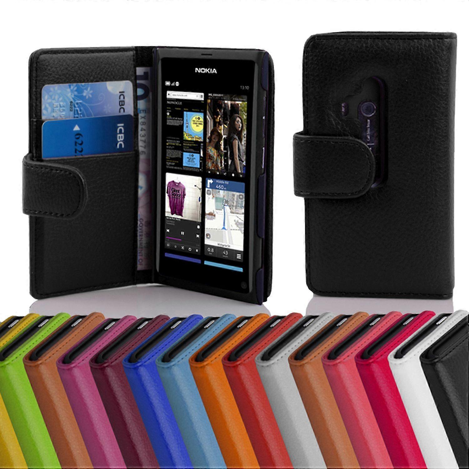 Case for Nokia Lumia 800 Foldable Phone Case - Cover - with Stand Function and Card Slot