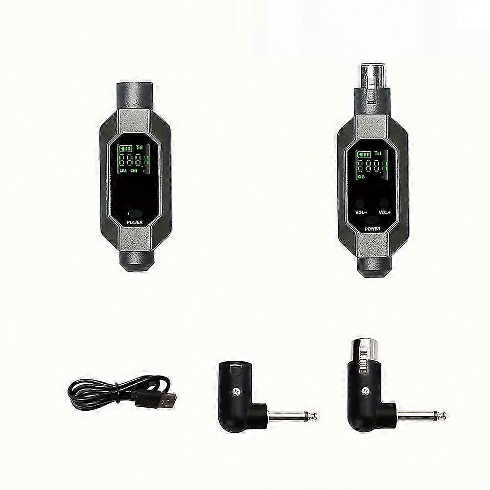 Wireless XLR Transmitter and Receiver System for Dynamic Microphones