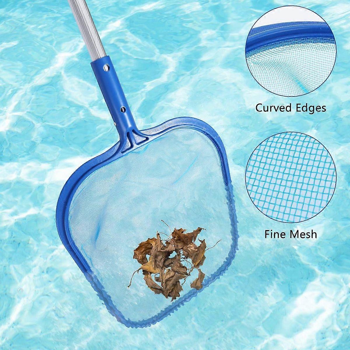 Pool surface nets, surface leaf collection, cleaning net