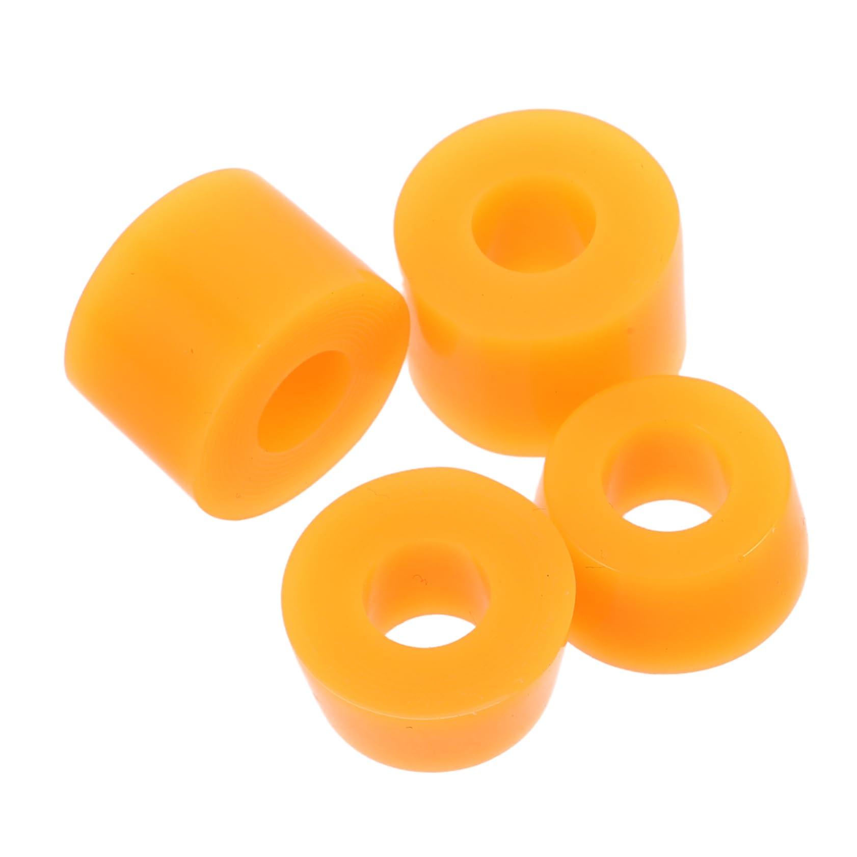 4pcs  Elastic PU Skateboard Riser Pads Shock Absorber Bushings for Longboard Skating
