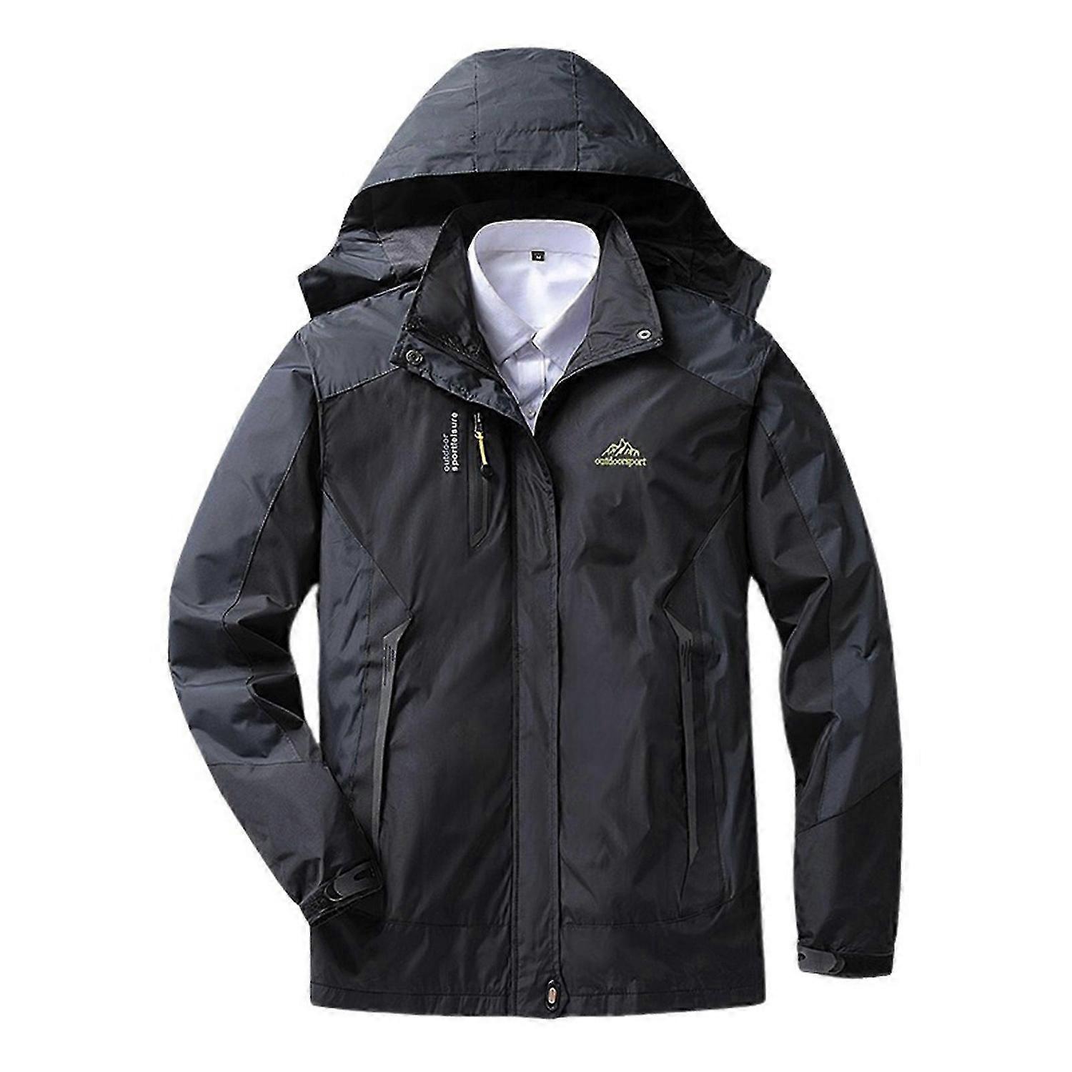 Windproof Rain Jacket Thin Long-Sleeve Jacket for Spring Autumn