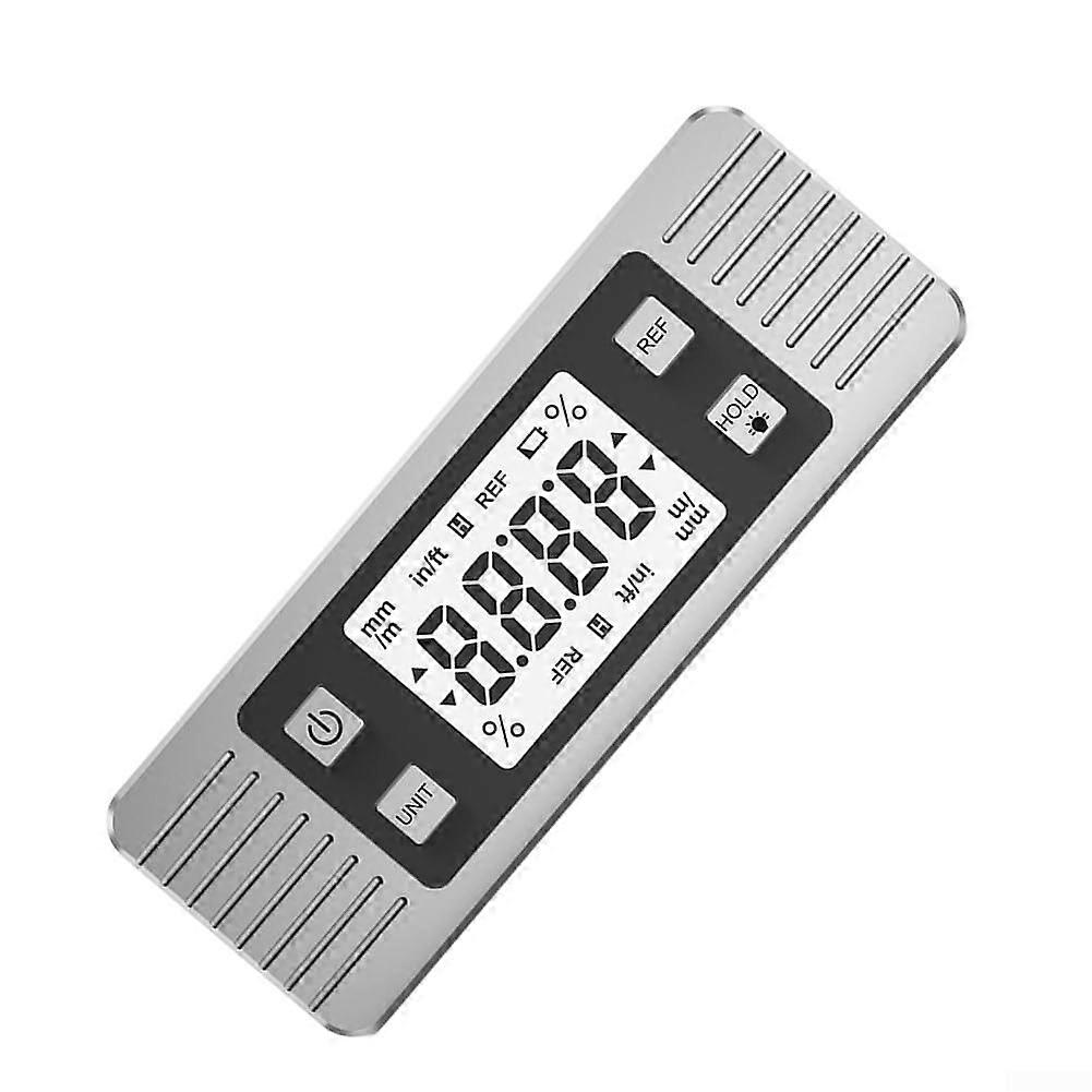 Digital Angle Finder with Magnetic Base, Data Lock and Slope Conversion for Woodworking