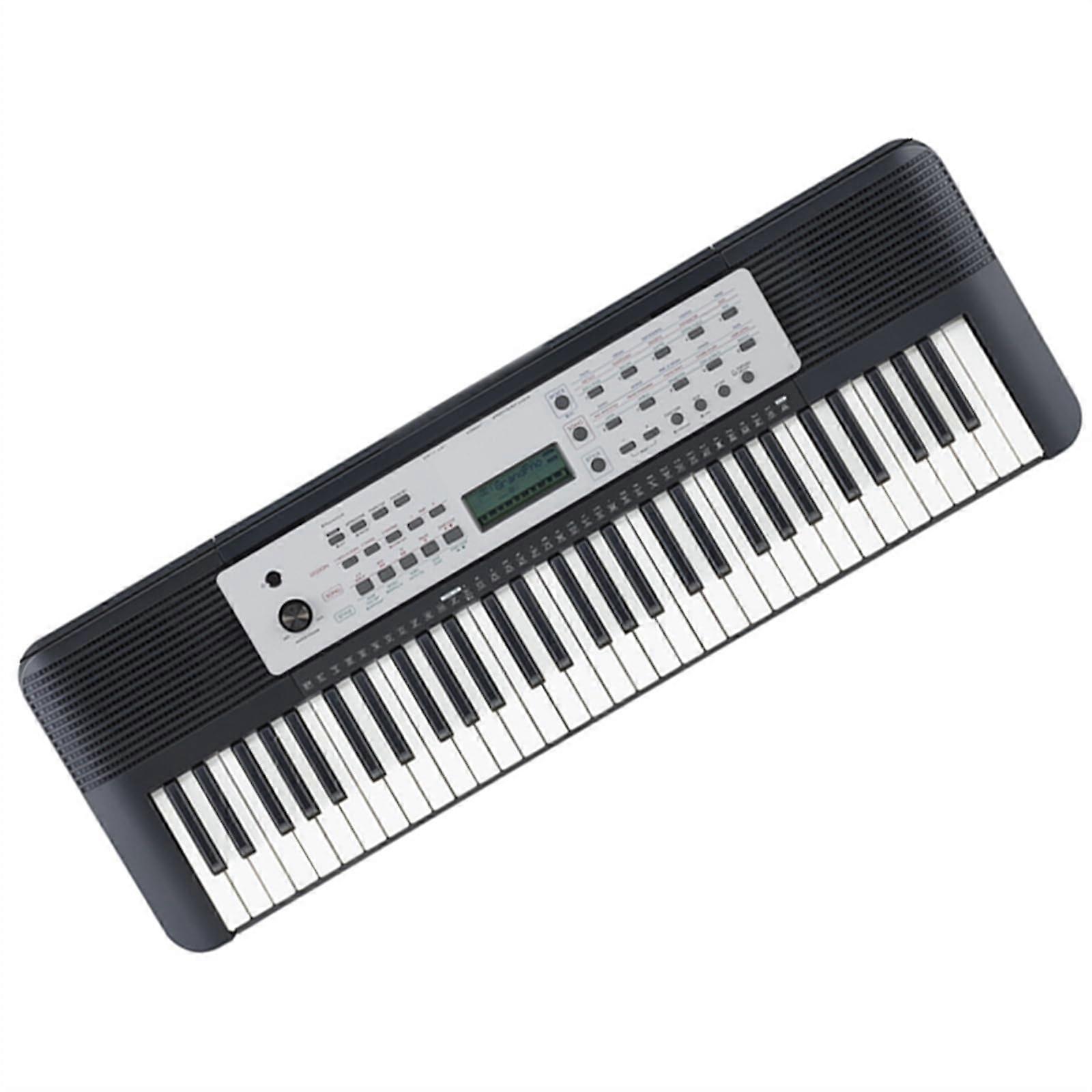 61 Key Digital Keyboard with LCD Display and Headphone Jack for Beginners and Home Practice