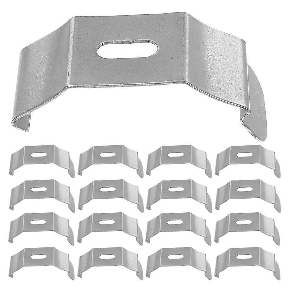 Vertical Blind Top Bracket for Window Treatment 50Pcs Silver Iron