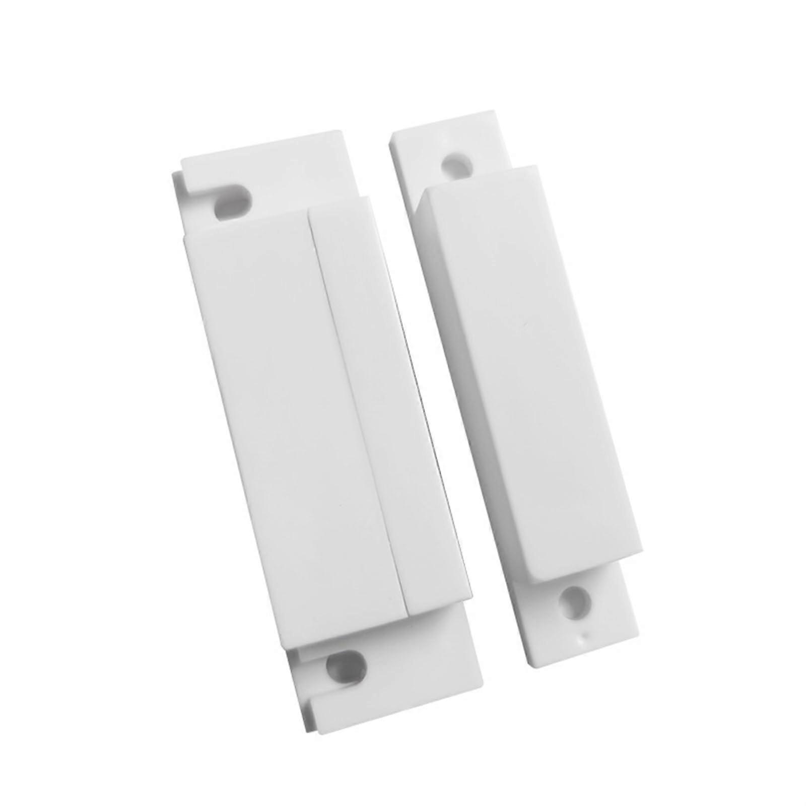 Wired Door Magnetic Alarm Sensor NC, Surface Mount Contact for Security and Access Control