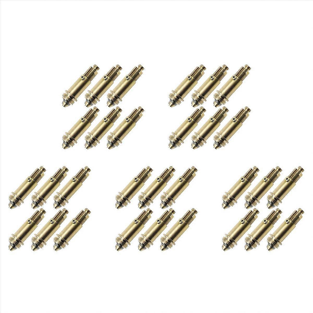 30 PCS Sink Plug Replacement Basin Bath Waste Click Spring Brass Plug Bolt for Kitchen Sink Bath Tub