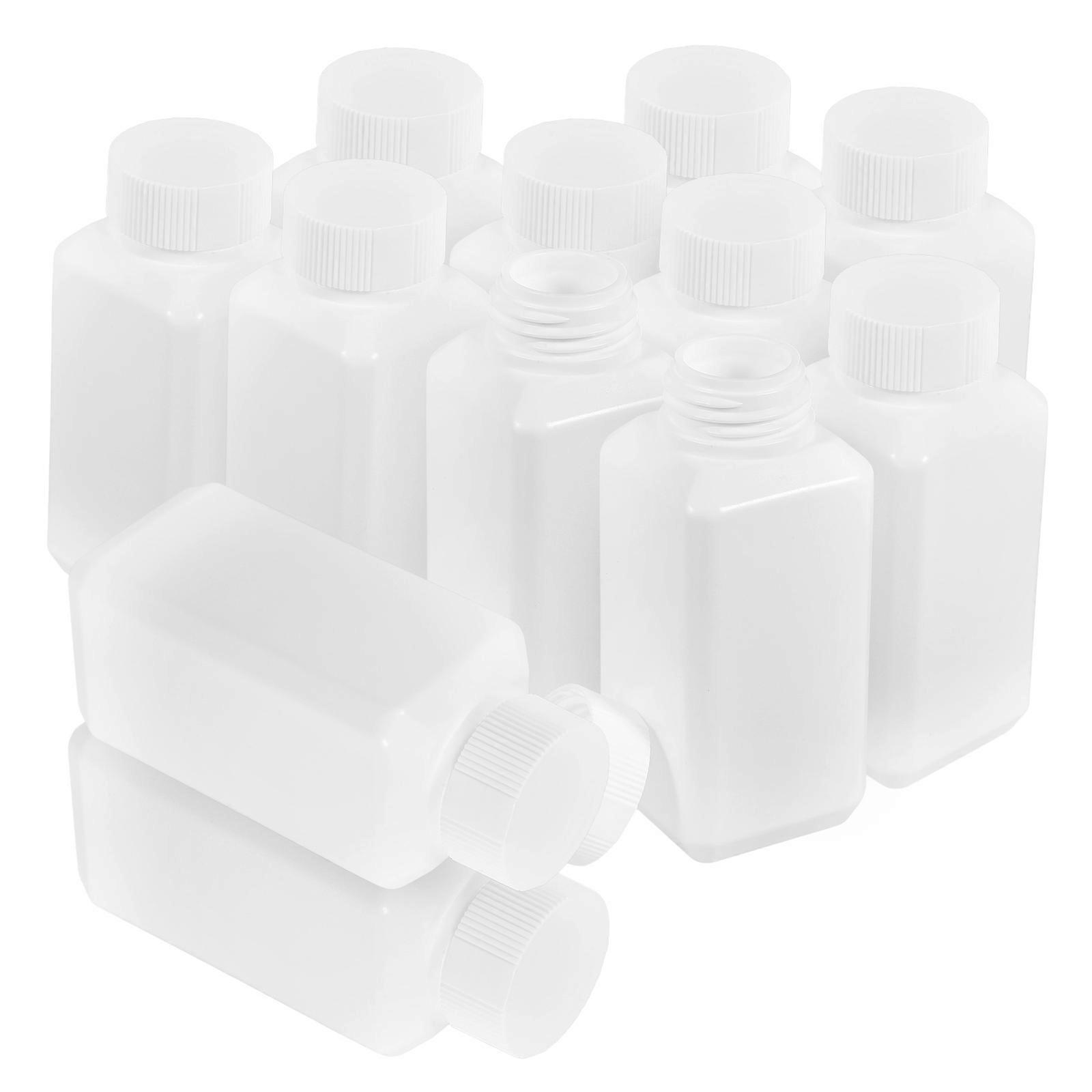 Refillable Sample Bottles Laboratory Bottles for Chemical Use 12Pcs Set