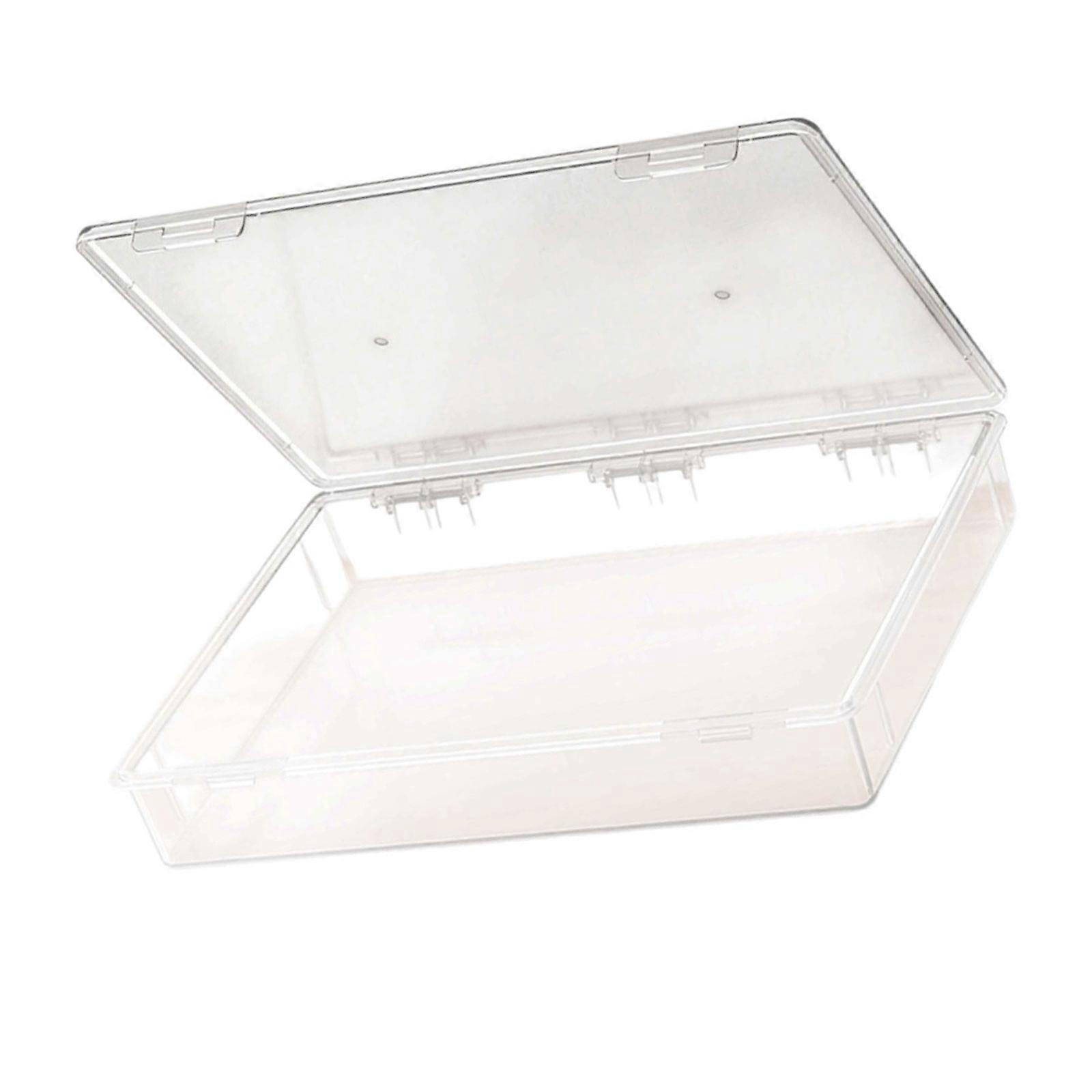 Extra Large Transparent Utility Box For Workshop Garage Or Home Use Features Sturdy PP Materials And Secure Closure Multicolor