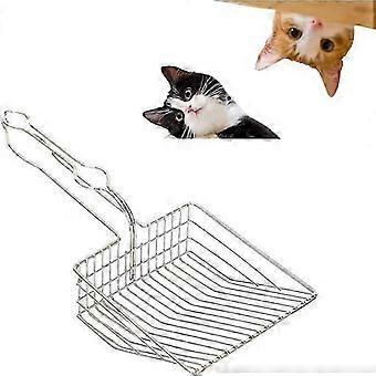 Large Metal Cat Litter Scoop for Efficient Cleaning