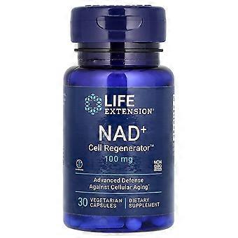 Life Extension, NAD+ Cell Regenerator, NIAGEN Nicotinamide Riboside, 100 mg, 30 Vegetarian Capsules