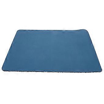 Blue Pet Feeding Mat Dog Bowl Mat for Feeding 2Pcs Absorbent Diatomite