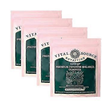 60 Count 1-5X Vital Source Nutrition Gels & Chewable Supplements - Tailored for Women's Health & Wellness Support
