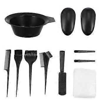 Hair Dyeing Tool Supply Hair Coloring Brush Set for 11Pcs Set