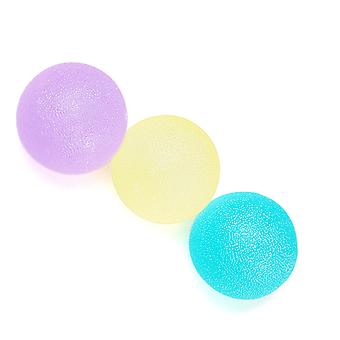 Silicone Grip Ball for Hand Exercise and Stress Relief 3Pcs Set