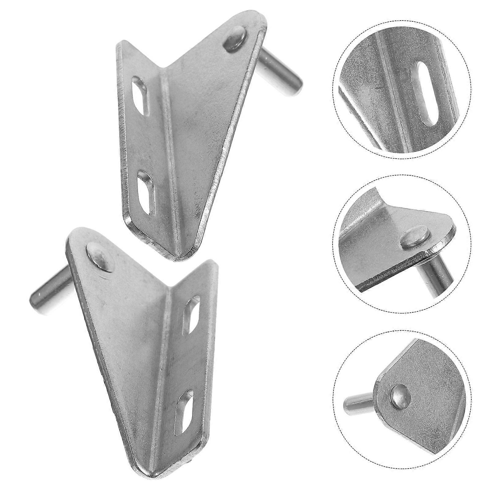 2pcs Professional Freezer Hinges Small Freezer Door Hinges Replaceable Fridge Hinges