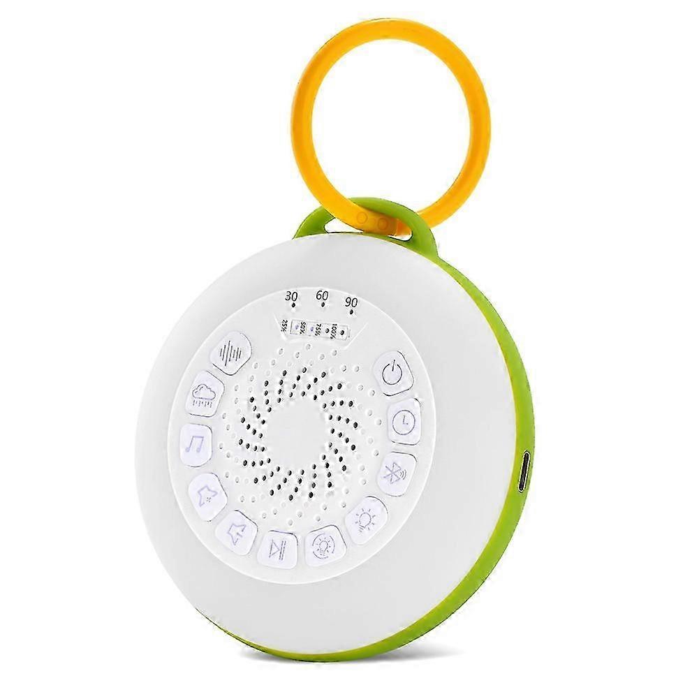 White Noise Machine with 11 White Noise Adjustable, Night Light, Bluetooth Speaker,Timing Function