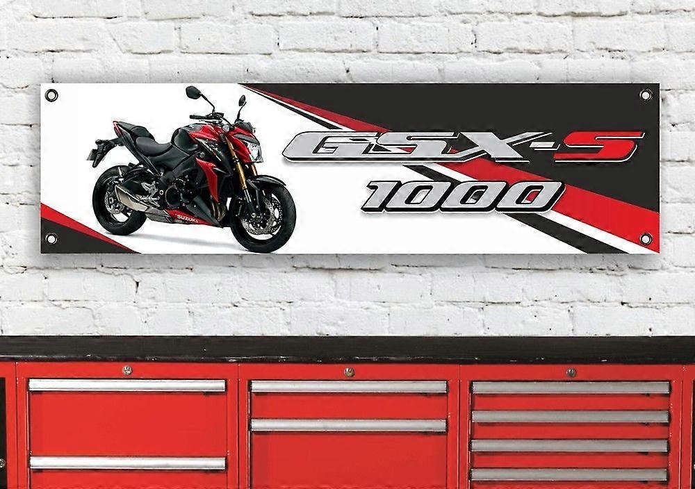 GSX-S 1000 ROT-SCHWARZER BANNER FB0659