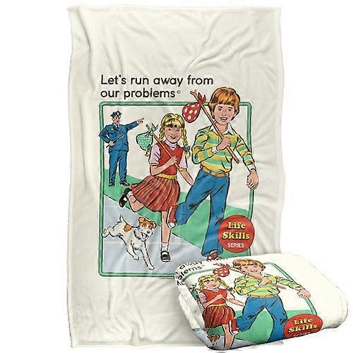 Steven Rhodes Let's Run Away Soft Touch Blanket