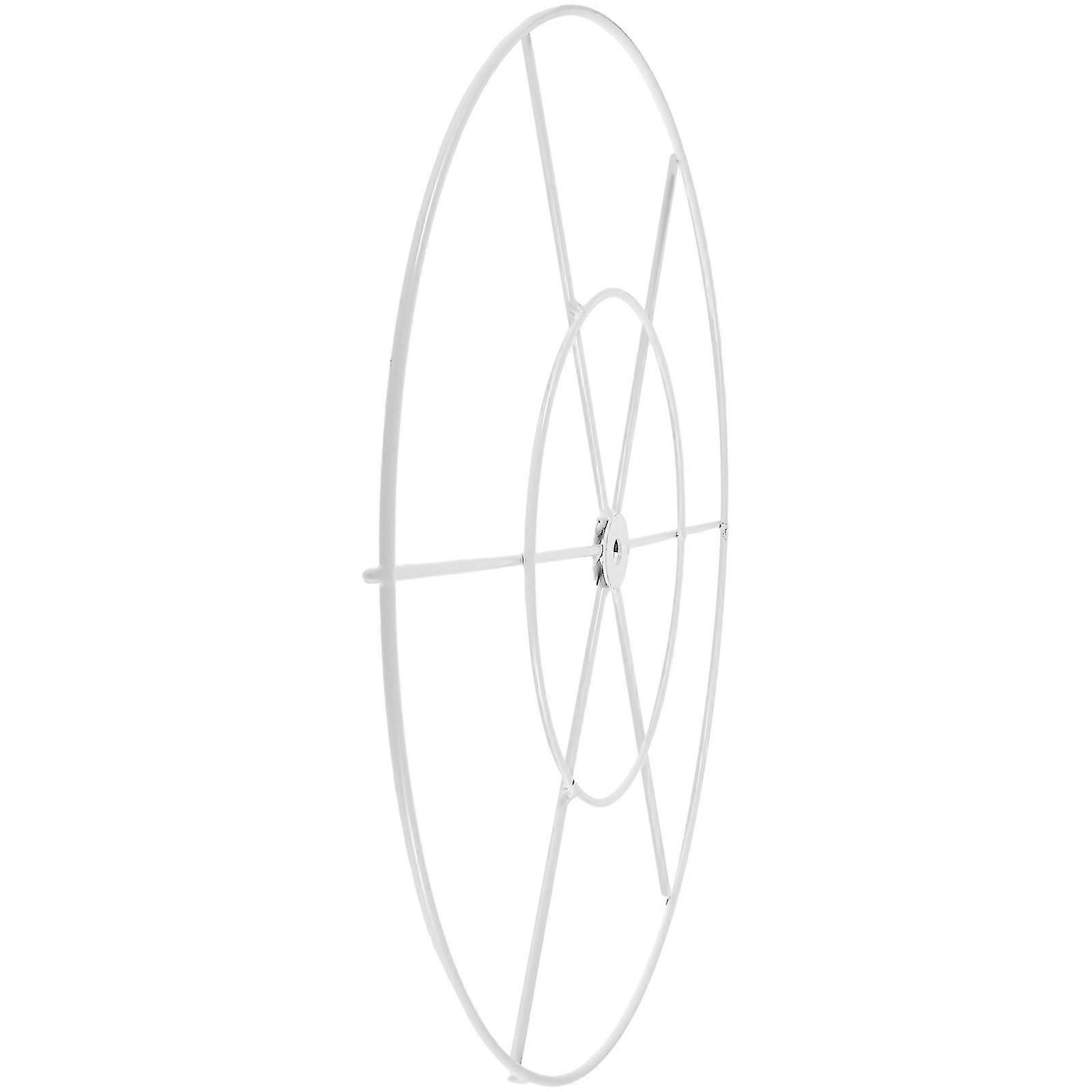 Iron Ceiling Drape Hoop for DIY White Sturdy Wedding Circle Ring