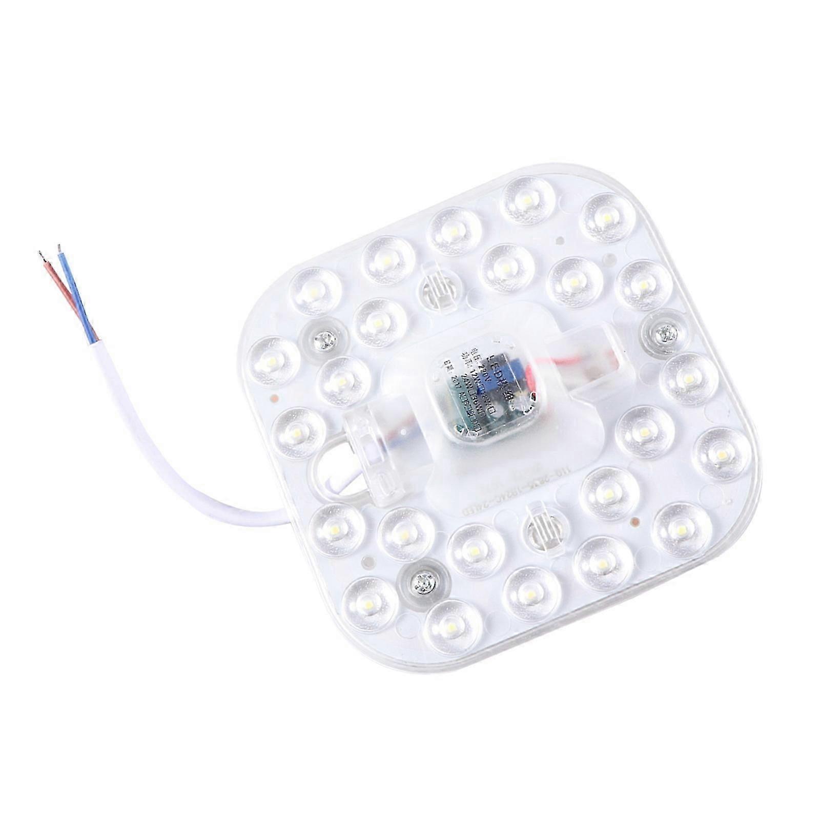 White LED Ceiling Lamp, 12W, 960lm, 220V