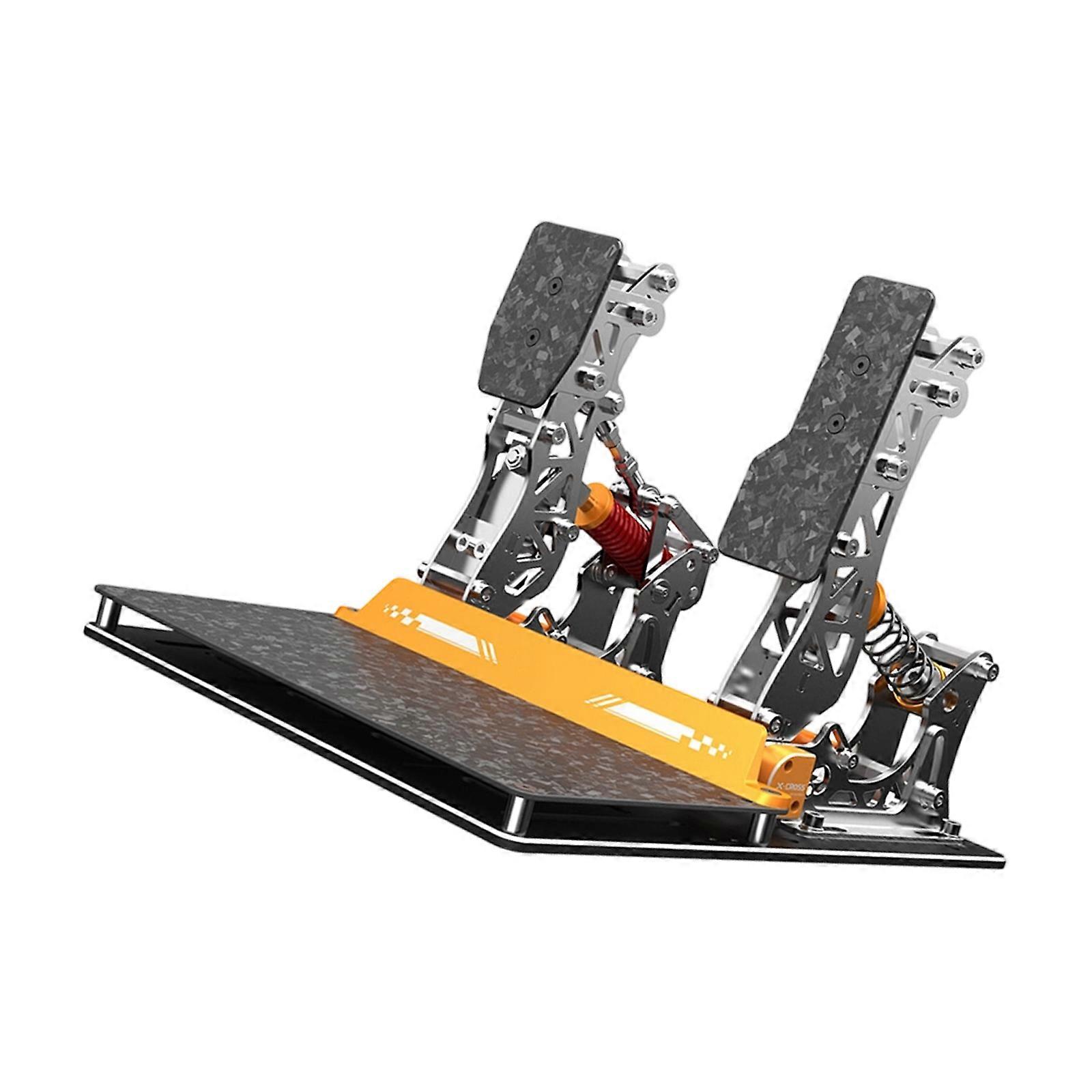 Very Responsive USB Racing Pedals with Optimized Signal Processing & Stable Output Realistic Force for VECTOR X Multicolor