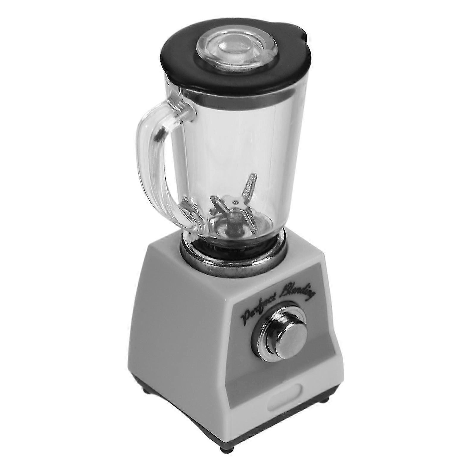 Tiny Blender for Kitchen 1 Piece Mini Juice Extractor Model White Plastic