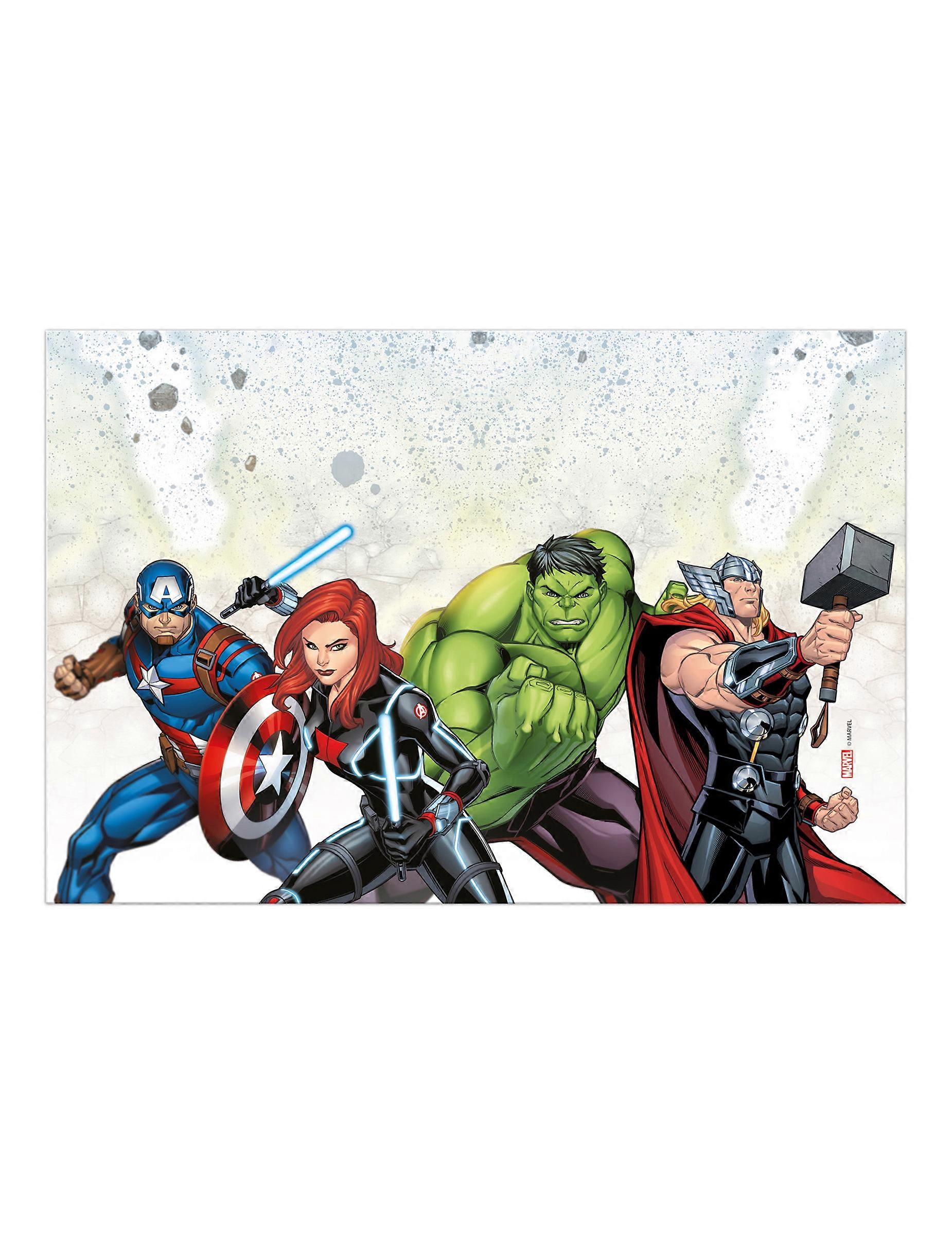 Avengers Mighty plastic tablecloth 120 x 180 cm