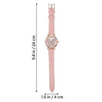 Vlinders Dial Design Dameshorloge Mode Casual Dameshorloge Eenvoudig Dameshorloge
