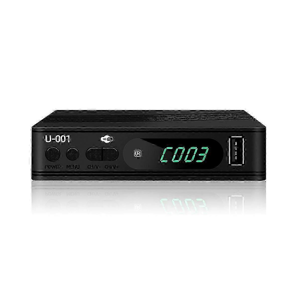 Digital TV Decoder for Satellite Receiver with USB and DVBT2 Support