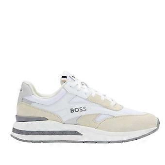 Boss Mens Kurt Leather Running Trainers