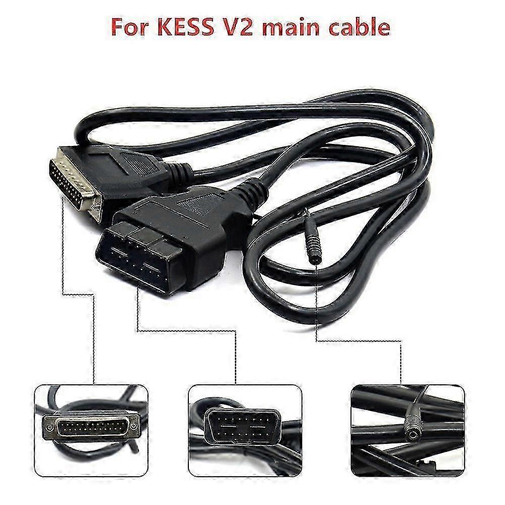 compatible V2Connector main test 16Needle rotation 25Needle cable OBD2Diagnostic tools