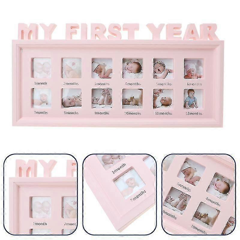 12pcs 12 Month Photo Frame
