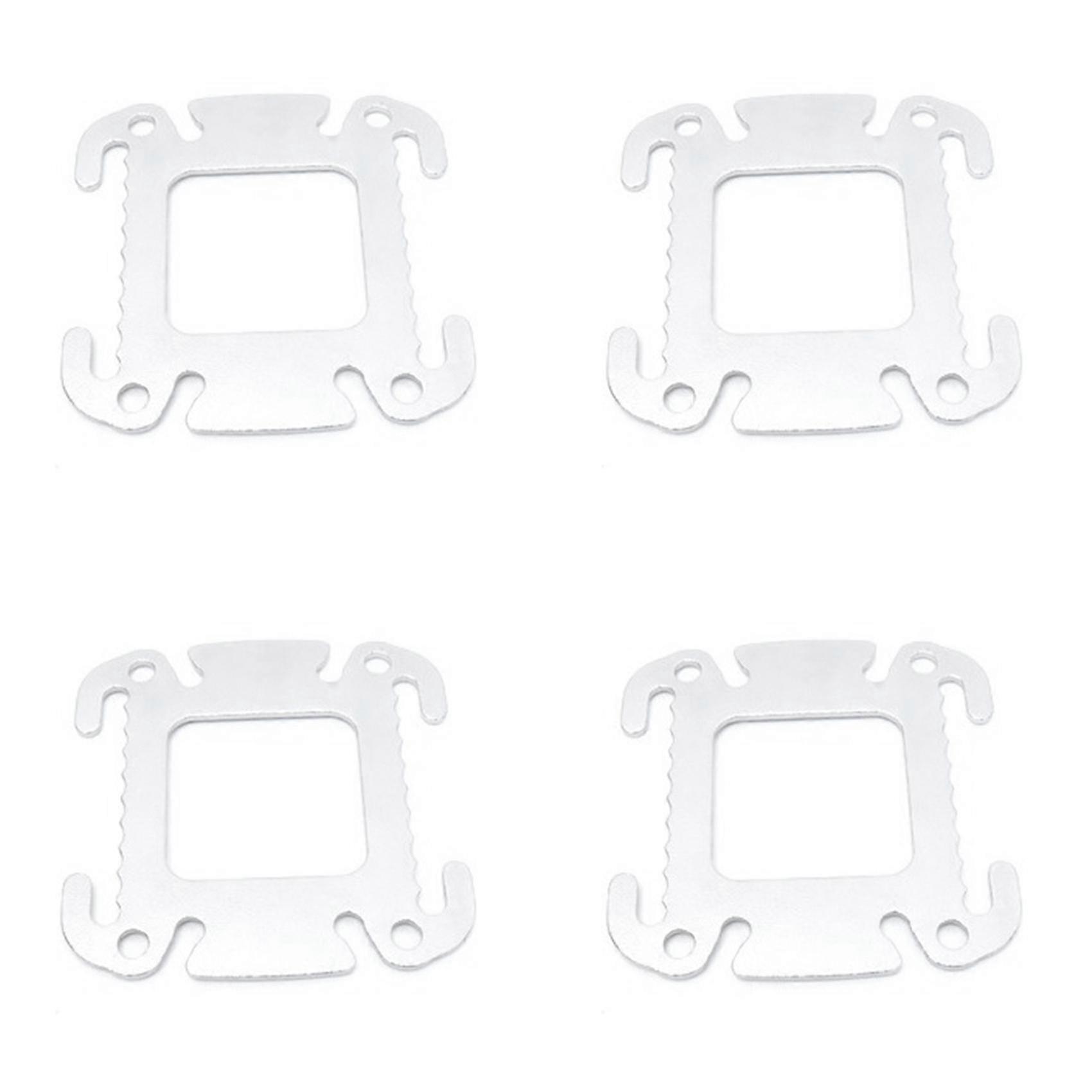4X Buckle Metal Button Quick-Install Quick-Release Adjusting Rope Diving Counterweight Buckle
