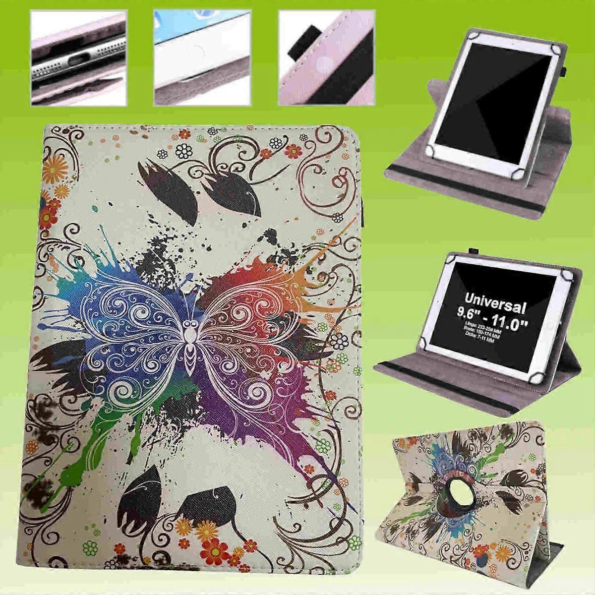 For Samsung Galaxy Tab S6 Lite 2024 360 Degree Design 25" Tablet Case Faux Leather Cover