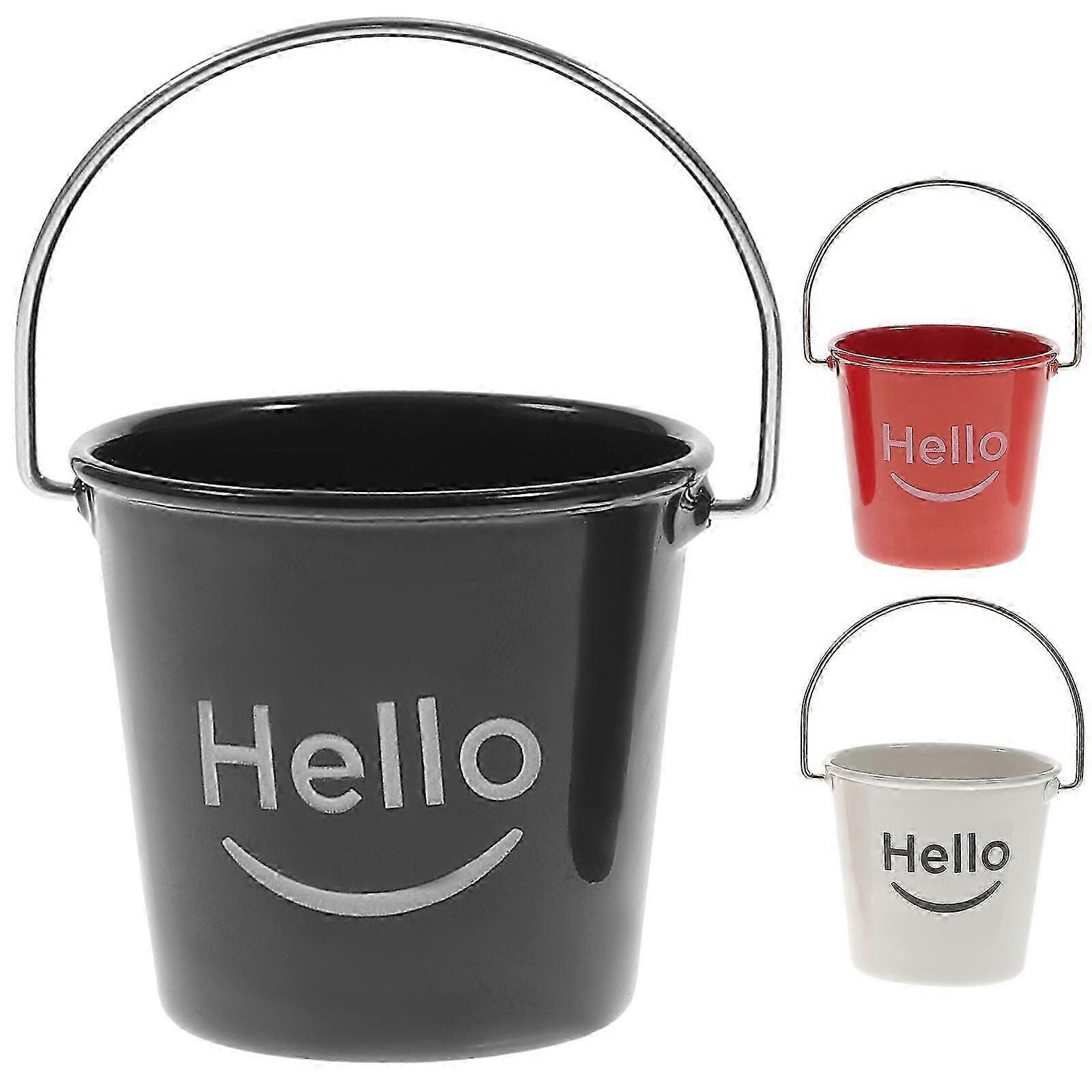 Mini Metal Sauce Barrel Containers | 3Pcs Set for Kitchen