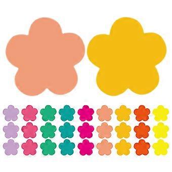 108 stks Kleurrijke Bloemvorm Papieren Knipsels Voor Klaslokaal Prikbord Decor Diy Ambachten En Lente Klaslokaal Decor