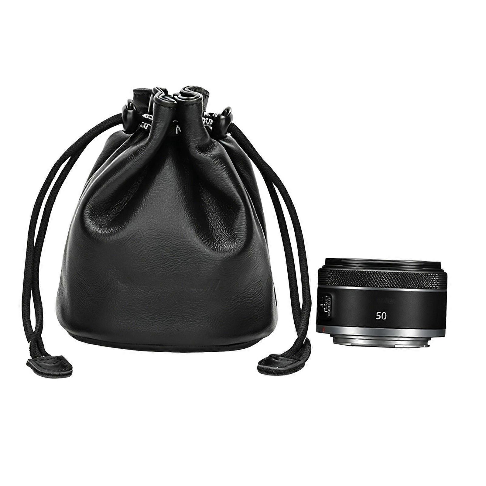 Different Size Camera Lens Holder Featuring Dust Blocking Padding For Various central Lengths  Black S