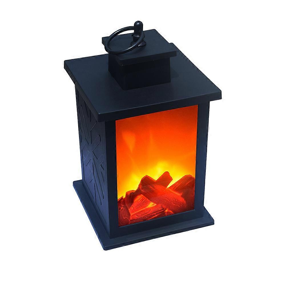 Creative Lantern Simulation Fireplace Light for Lighting Use Portable