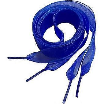 4cm Wide Satin Shoelaces Flat Laces -T