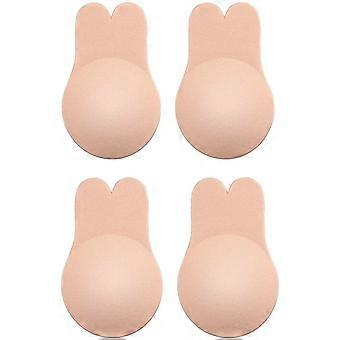 2 Pack Adhesive Bra.Breast Lift Tape Sticky Bra Invisible Lift Strapless Backles Bras for Women
