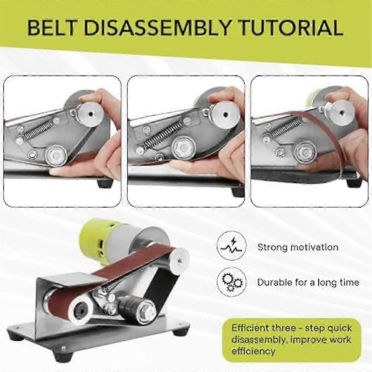 EU Plug,Belt Sander,Adjustable Speed Electric Knife Sharpener