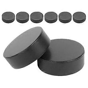 8pcs Hockey Pucks For Training Black Hockey Pucks For Practice Street Hockey Skill Development For All Ages And Skill Levels
