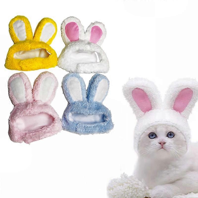 Easter Photo-Ready Rabbit Ear Pet Hat for Cats