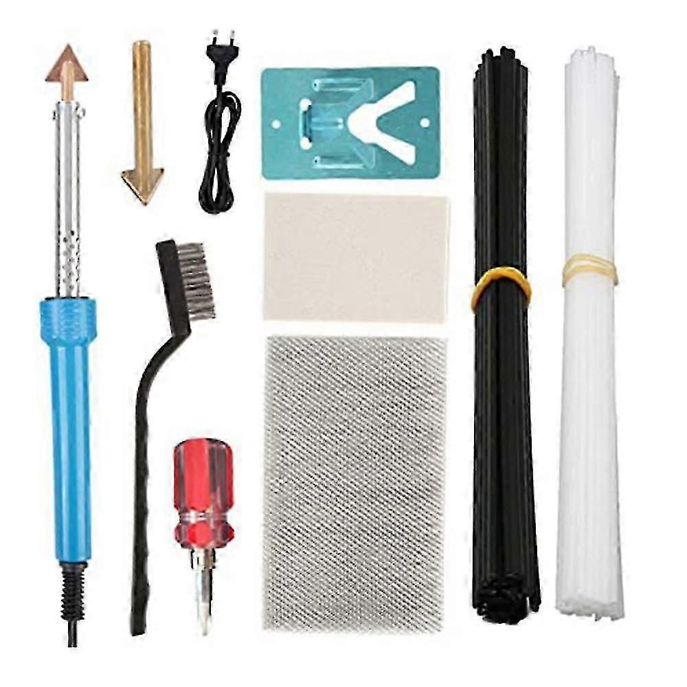 Plastic Repair Welding Machine 80W Set Compatible with Car Bumper 2 Solder