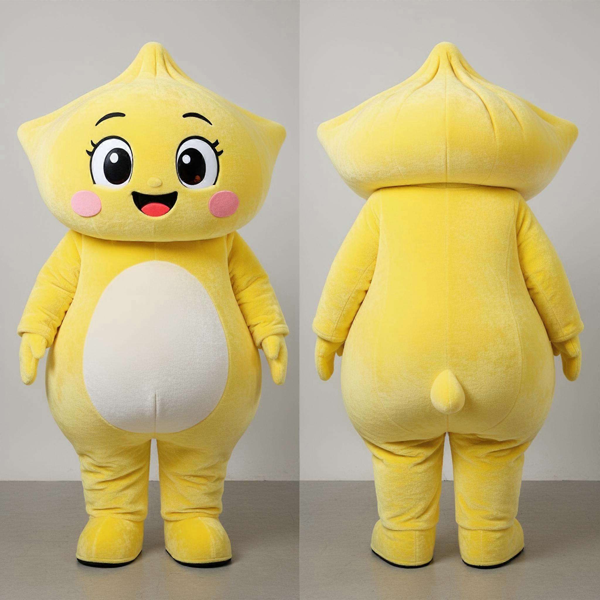 MASTICOT Lemon Yellow Steaming Dim Sum Mascot