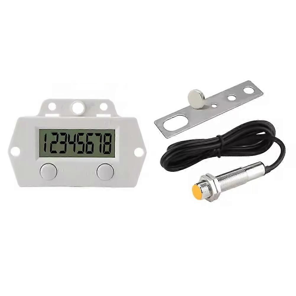High-Frequency Digital Counter with Auto-Sensing Electromagnetic Sensor for Industrial Stamping & Counting