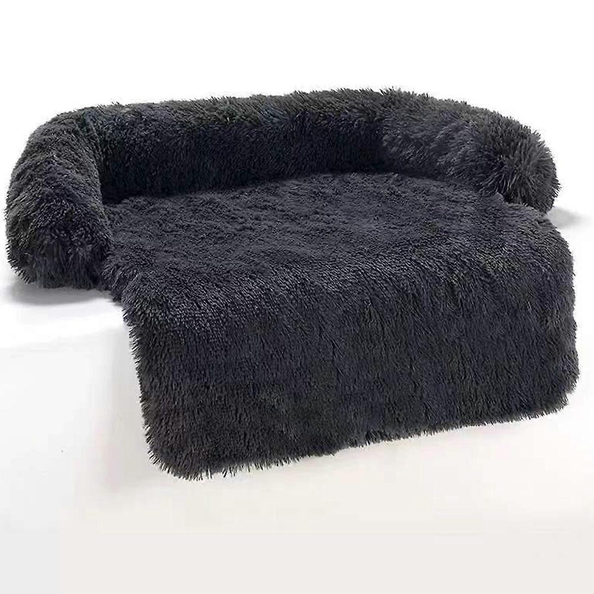 Plush Fluffy Calming Dog Bed
