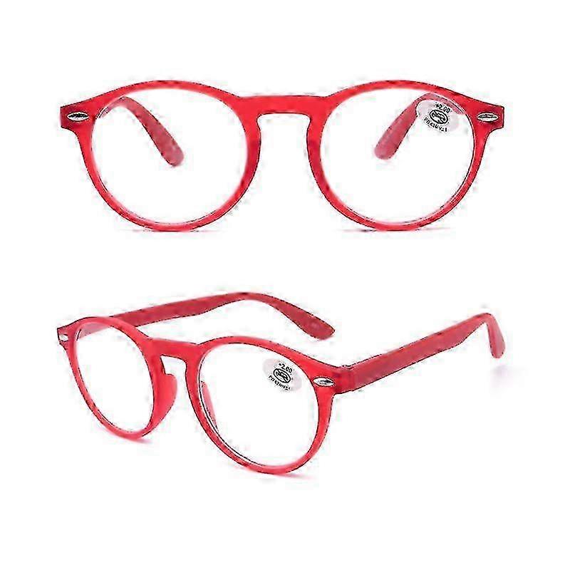 Durable Lightweight Round Reading Glasses