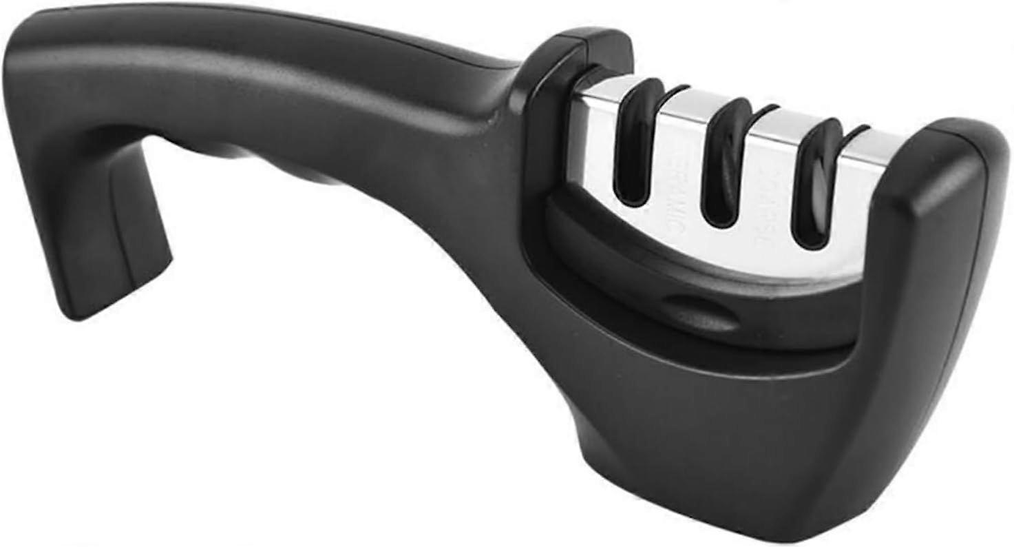 Knife Sharpener, 3 in 1 Knife Sharpener, Professional Knife Sharpener, Manual Knife Sharpener